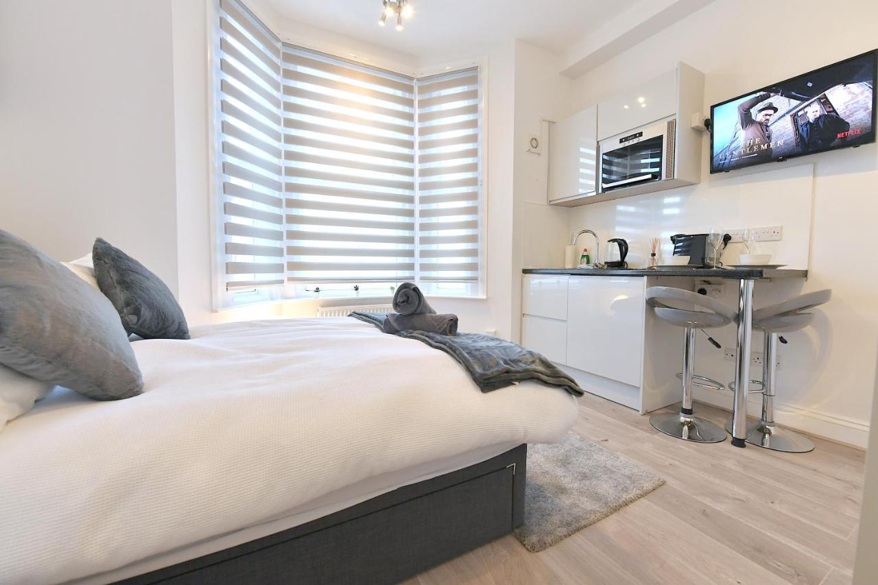 Central London Luxury Studios Fulham Close To Underground Newly Refurbished Exteriör bild