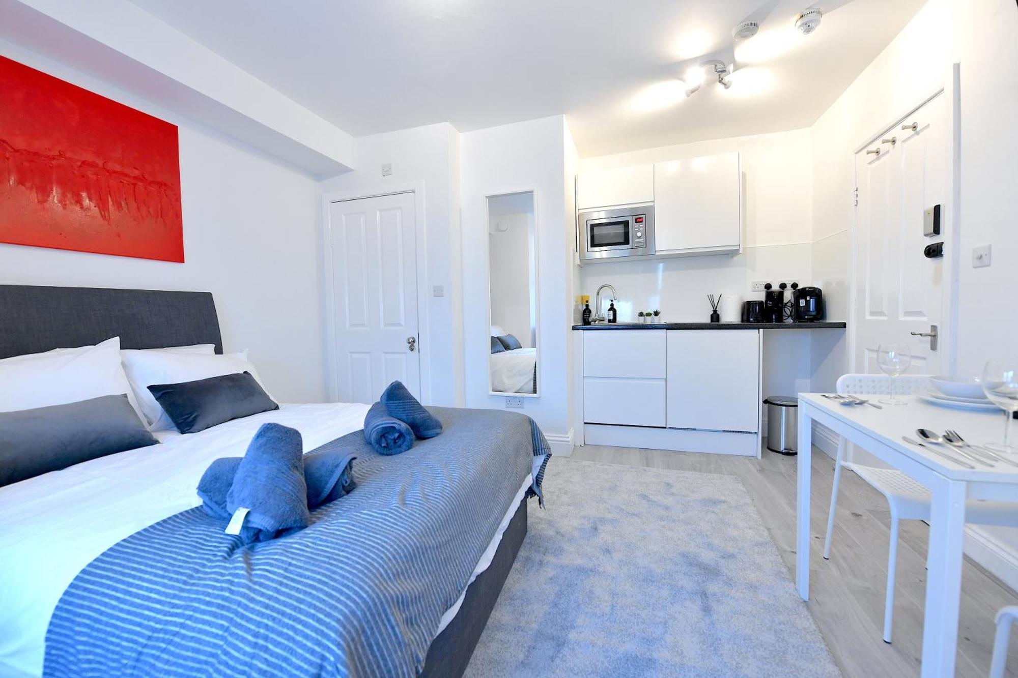 Central London Luxury Studios Fulham Close To Underground Newly Refurbished Exteriör bild