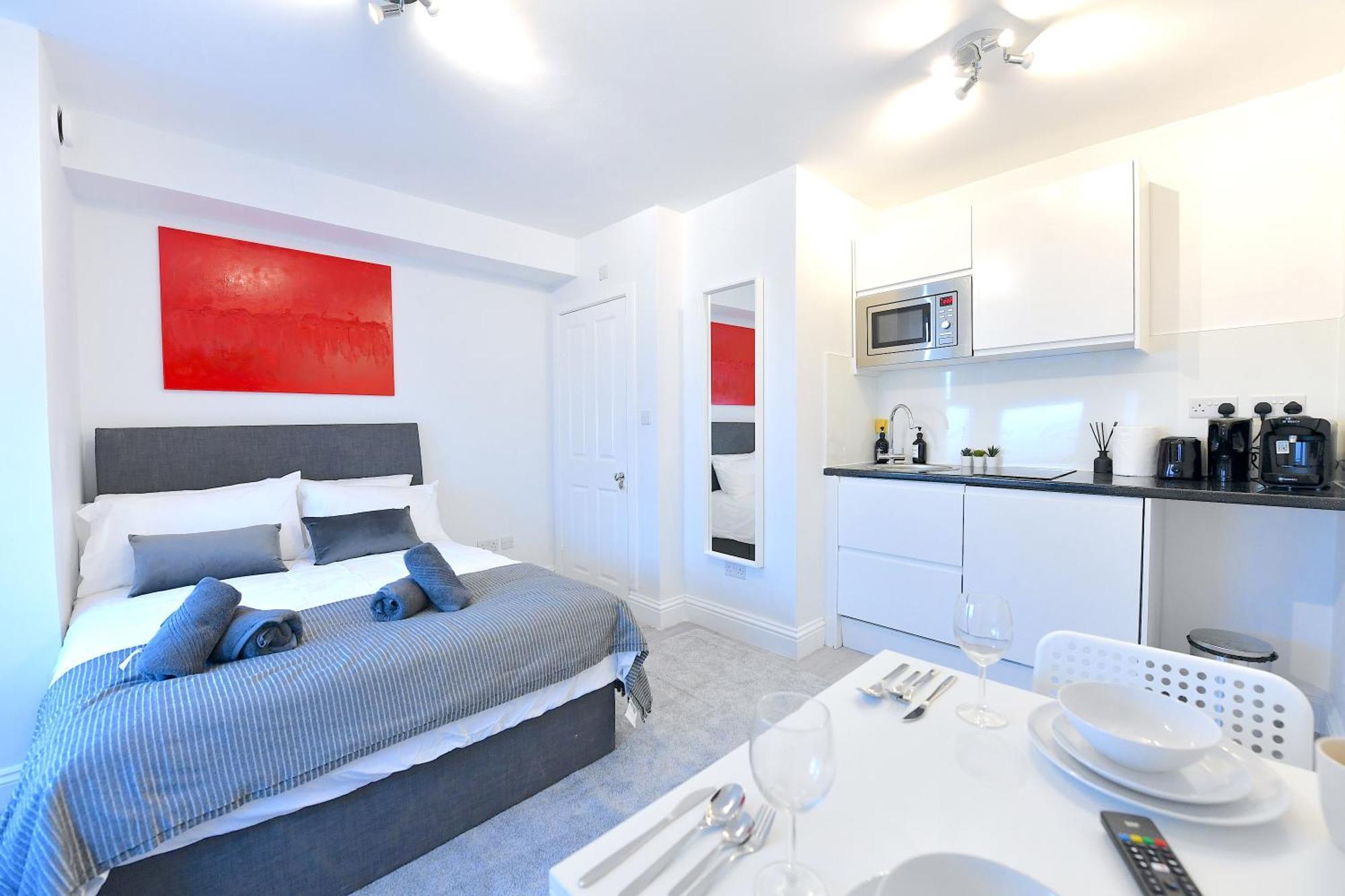 Central London Luxury Studios Fulham Close To Underground Newly Refurbished Exteriör bild