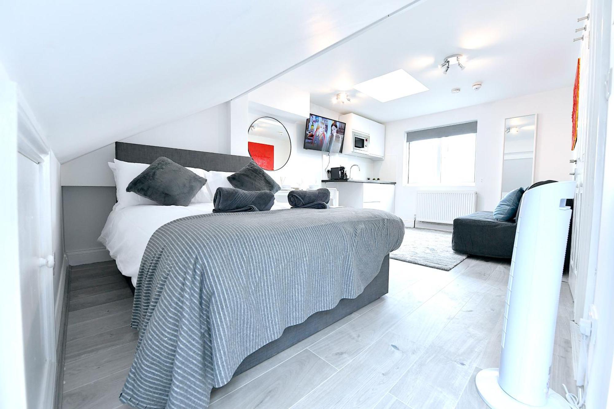 Central London Luxury Studios Fulham Close To Underground Newly Refurbished Exteriör bild