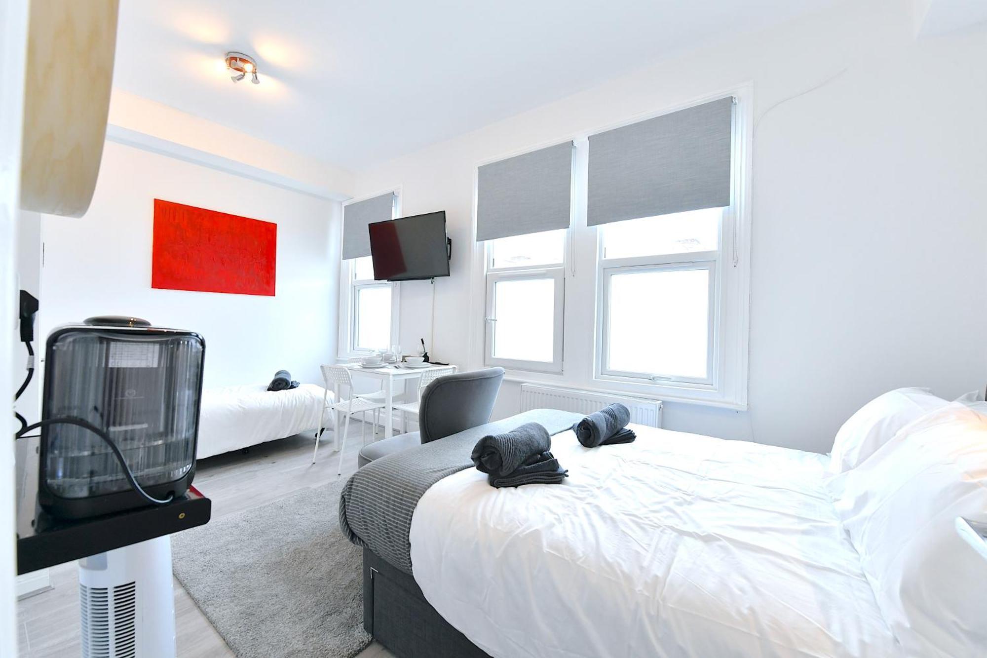 Central London Luxury Studios Fulham Close To Underground Newly Refurbished Exteriör bild
