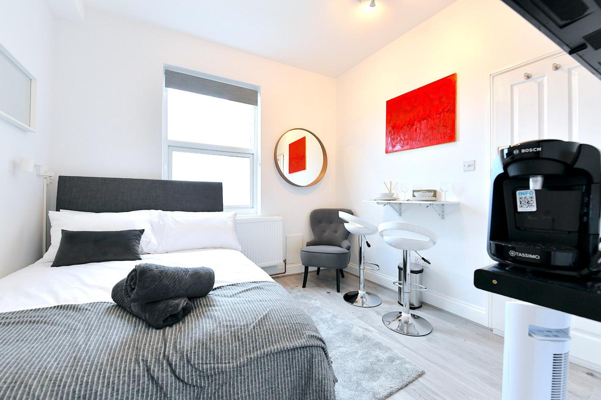 Central London Luxury Studios Fulham Close To Underground Newly Refurbished Exteriör bild